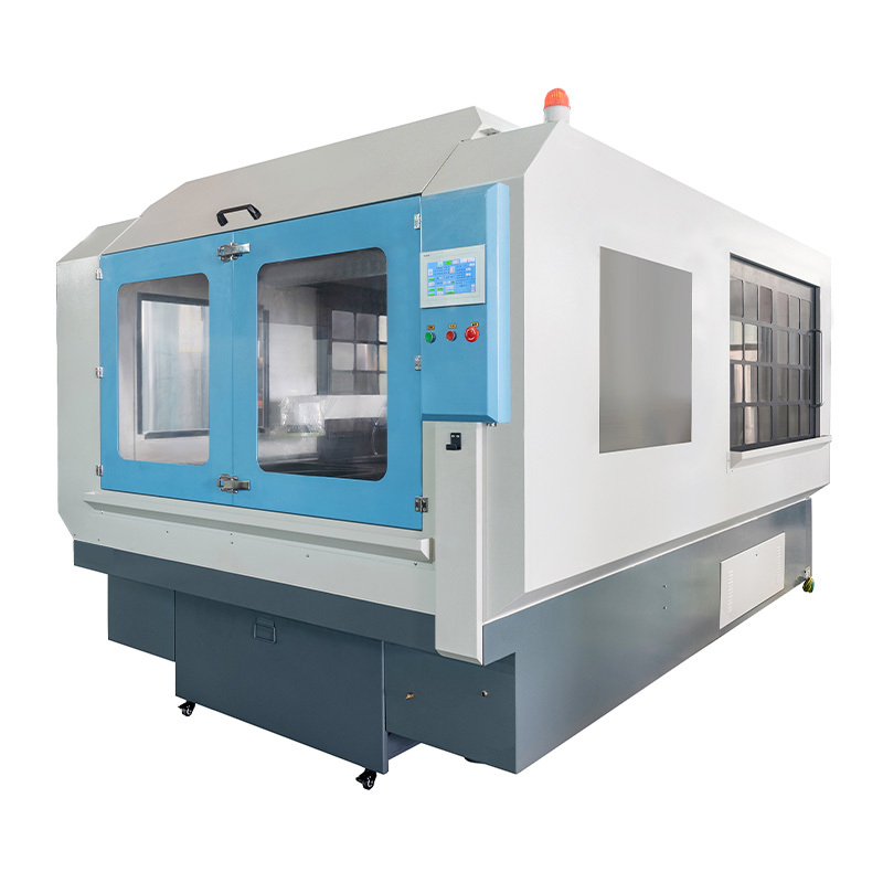 單刃式線切割割設備，適合單／多晶硅晶棒及藍寶石晶棒截斷頭尾及特殊用途的截面加工